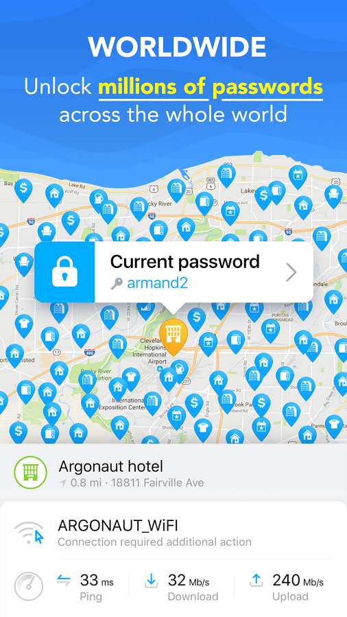 تحميل WiFi Map – Free Passwords Full 4.0.11 لـ Android برابط مباشر