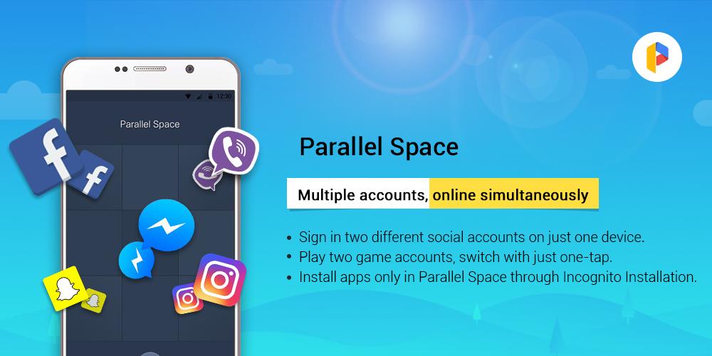 Parallel Space 4.0.8920 تحميل متعدد الحسابات للاندرويد