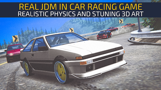 تحميل JDM racing 1.4.0 مهكرة لـ اندرويد