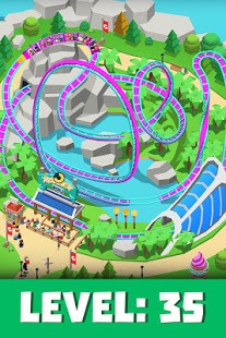 تحميل Idle Theme Park – [مهكرة] لـ اندرويد