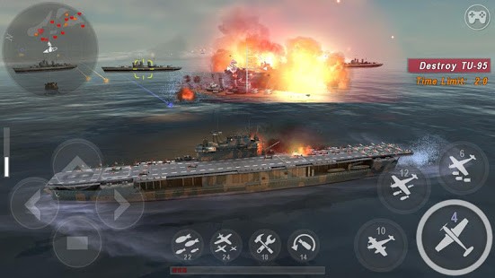 تحميل WARSHIP BATTLE:3D World War II 3.0.8  لـ اندرويد