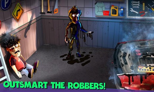 تحميل لعبة Scary Robber Home Clash مهكرة مجانًا