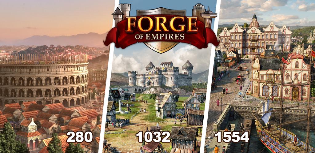 تحميل لعبة  Forge of Empires مهكرة للأندرويد